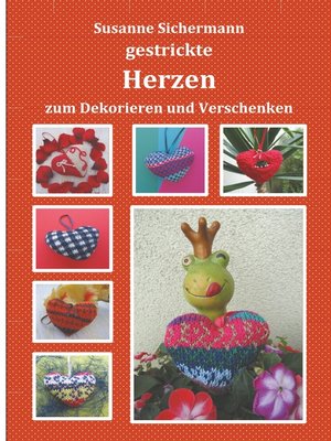 cover image of gestrickte Herzen